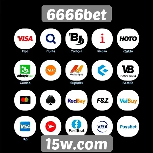 Métodos de pagamento disponíveis na 6666bet